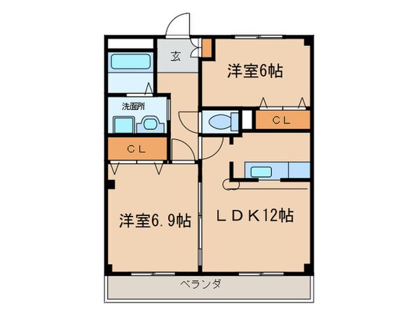 フォレスタの物件間取画像